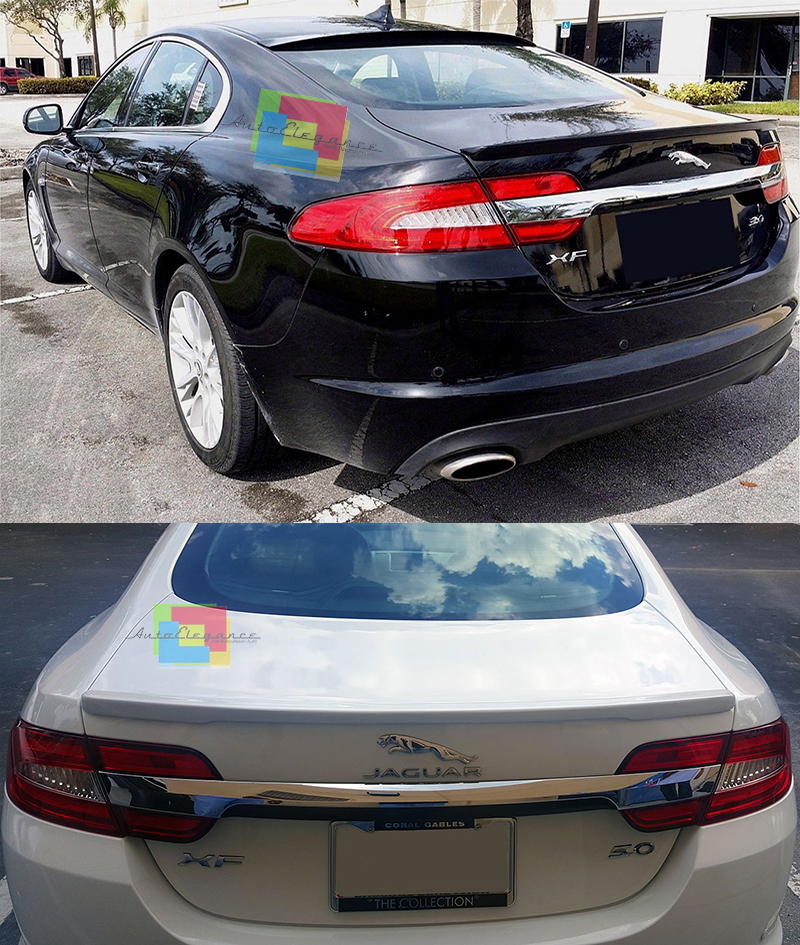 AUTOELEGANCETUNING AUTOELEGANCETUNING JAGUAR XF BERLINA 2008 2015 SPOILER POSTERIORE SUL COFANO
